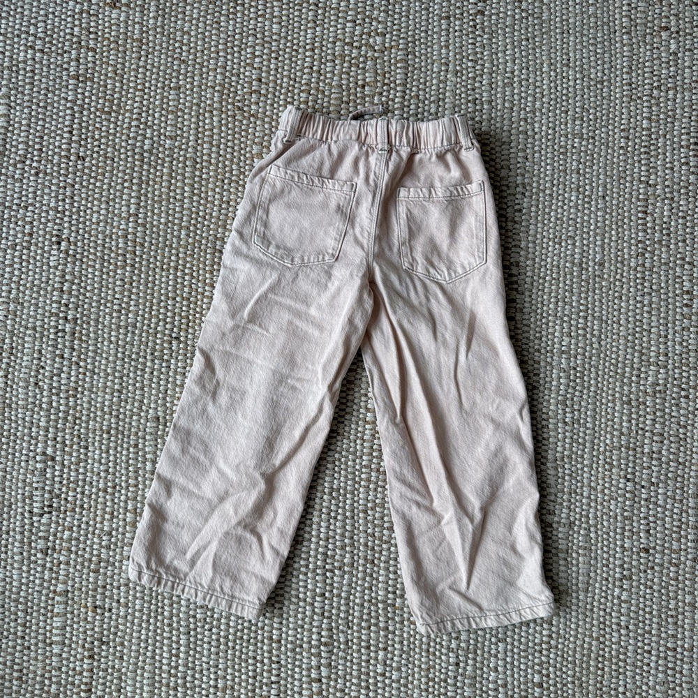 Zara twill Pink pants